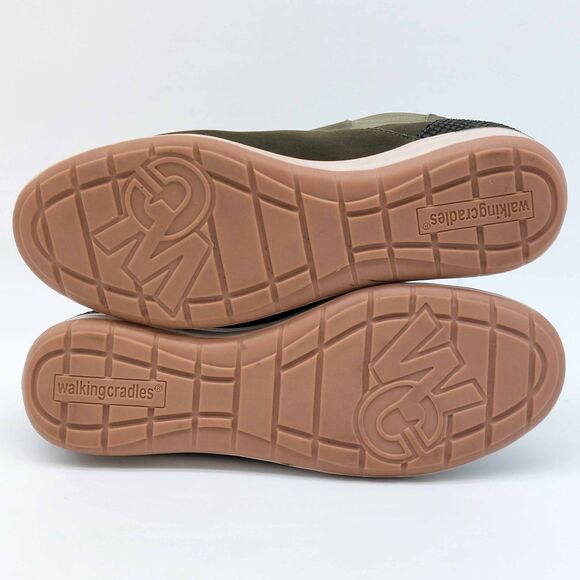 Walking Cradles Womens 6M Olive Osmond Leather Chelsea Ankle Boots Comfort Shoes - Picture 6 of 10